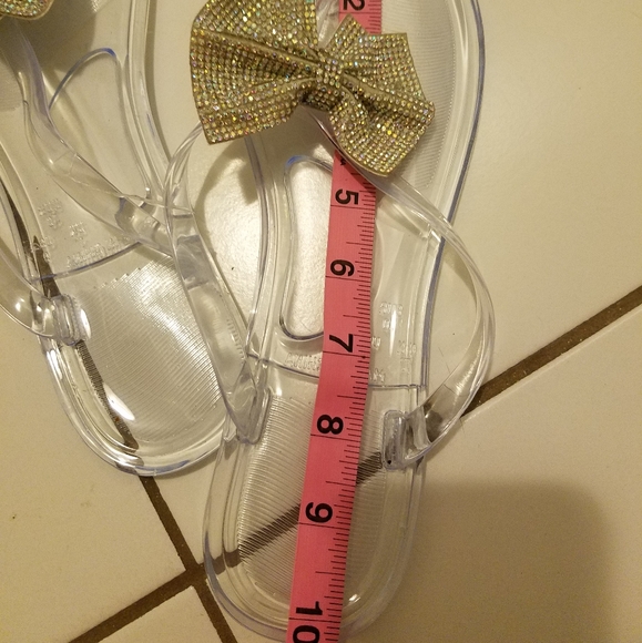 Rhinestone bow flip flop - Picture 4 of 4
